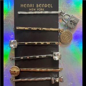 Henri Bendel 6 piece Bobby Pin Set NEW